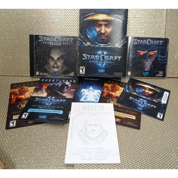StaztarCraft II Wings of Liberty Collectors Edition Strategy PC Game Software